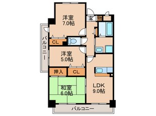 アビタシオン　アールデコの物件間取画像